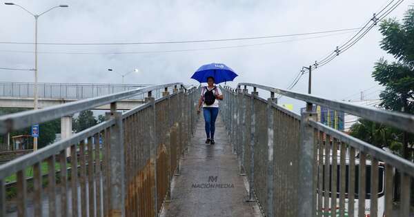 La Nación / ¡Pasado por agua! Pronostican lluvias en casi todo el país