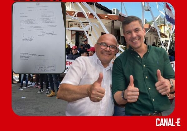 PEÑA FIRMA Y ENVÍA PEDIDO DE INTERVENCIÓN DE MUNICIPIO A DIPUTADOS