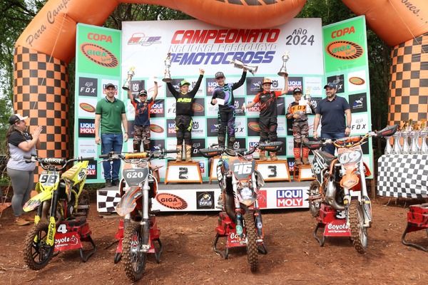 Por primera vez Cambyretá fue sede del Campeonato Nacional Paraguayo de Motocross