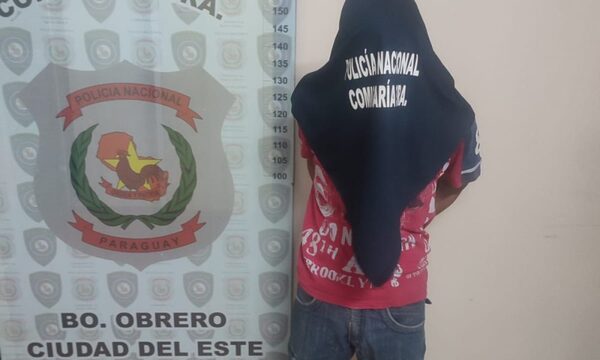 Descubren a malviviente que intentaba hurtar en interior de rodado