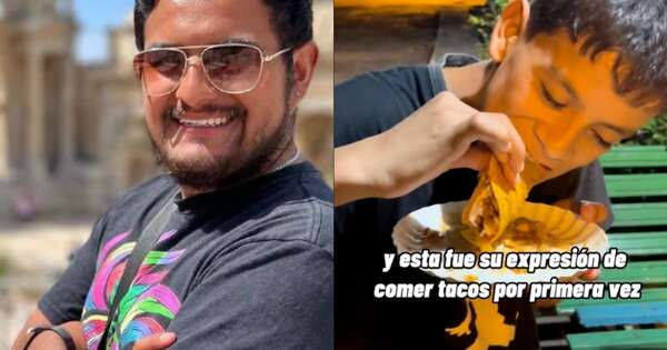 La Nación / Tiktoker mexicano regaló tacos en Asunción