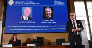 La Nación / Nobel de Física premia a pioneros en el desarrollo de la inteligencia artificial