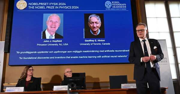 La Nación / Nobel de Física premia a pioneros en el desarrollo de la inteligencia artificial