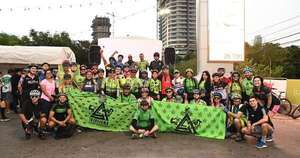 La Nación / Club de ciclismo invita a pedalear en apoyo al Octubre Rosa