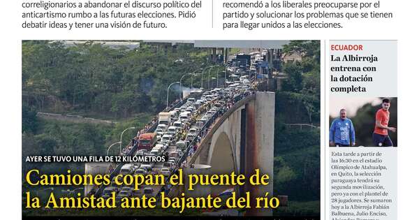 La Nación / LN PM: edición mediodía del 8 de octubre