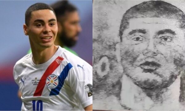 [VIDEO] ¡Es igual! ¡Barbero hizo la figura de Miguel Almirón con restos de cabello!
