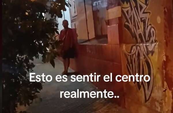 Video: la desesperación de una joven que muestra cómo es “sentir el centro” de Asunción - Policiales - ABC Color