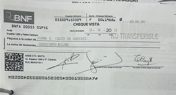 Latorre pide celeridad en investigación del caso “estafa y apropiación” que involucra a funcionaria