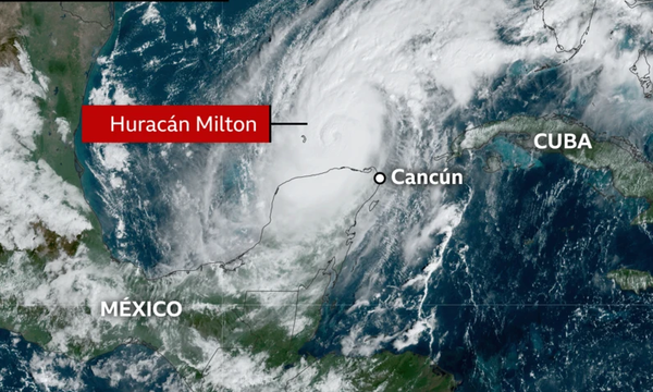 “Evacúen ahora”: Biden urge a la población de Florida ante la proximidad del huracán Milton - Noticiero Paraguay
