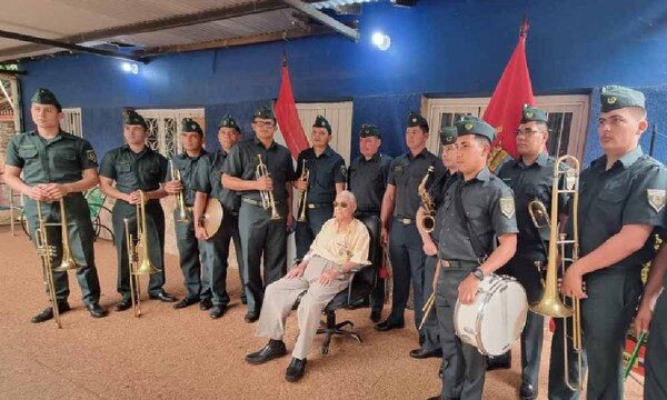 Excombatiente de la Guerra del Chaco cumplió 110 años en Coronel Oviedo – Prensa 5
