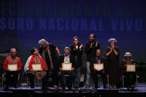 Arpistas paraguayos reciben distinción como Tesoros Vivos de la Nación - .::Agencia IP::.