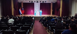 Con rotundo éxito se realizó la primera presentación de la obra teatral “Madame Blanca”