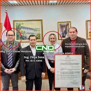 Millonario despojo de indemnización de ANDE: “Es un error nuestro”, admite titular del BNF - Policiales - ABC Color