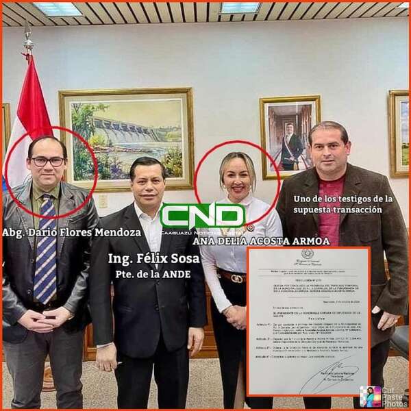 Millonario despojo de indemnización de ANDE: “Es un error nuestro”, admite titular del BNF - Policiales - ABC Color