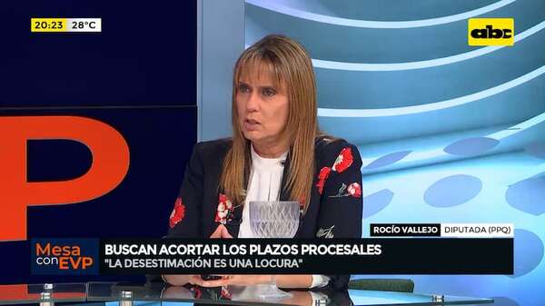 Proyecto de ley para “impunidad exprés”: “es grave desde todos los puntos de vista”, afirma diputada - Mesa de Periodistas - ABC Color