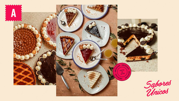 Americano hace tartas de autor (pecan pie es la estrella y el cheesecake de dulce de leche)