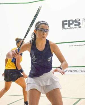 Fio Gatti sube al podio con bronce en el Panamericano de Squash - Polideportivo - ABC Color