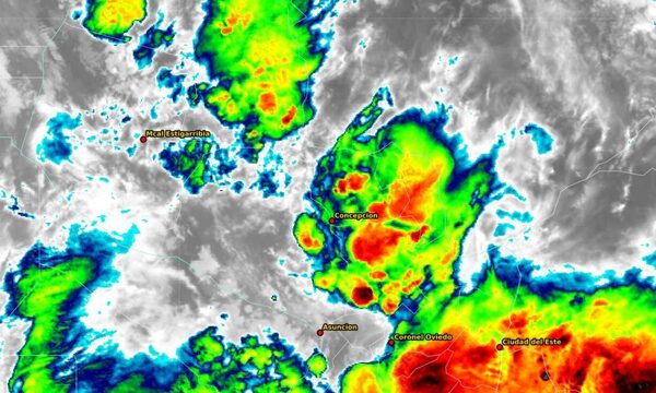 Lluvias y tormentas eléctricas para varios departamentos