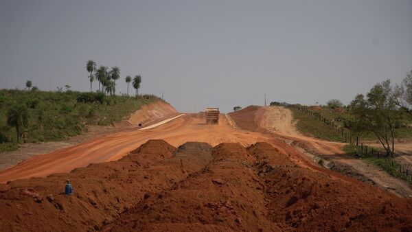 Notable avance en las obras de la circunvalación de Curuguaty - .::Agencia IP::.