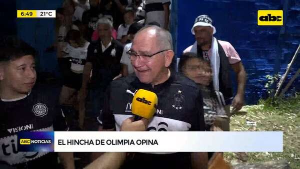 Hincha opina: Olimpia continúa avanzando en la Copa Paraguay - ABC Noticias - ABC Color