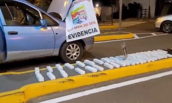 SENAD detecta vehículo con marihuana en doble fondo en el Puente de la Amistad