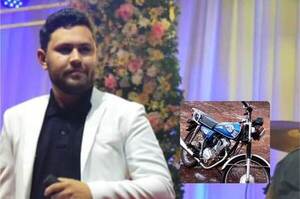 Le roban la moto a músico mientras cantaba en serenata a la Virgen •