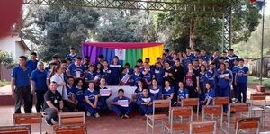 Charla educativa sobre salud en el Colegio Nacional de Nueva Fortuna