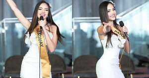 La Nación / Sharon Capó deslumbró en gala de talentos del Miss Grand