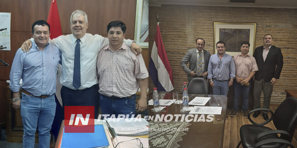 ISAAC AGUILAR GESTIONÓ MEJORAS PARA TRINIDAD EN LA CAPITAL DEL PAÍS - Itapúa Noticias