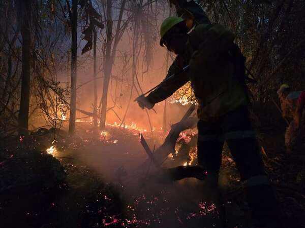 “Electra” combate desde el aire los incendios forestales en Bolivia - Mundo - ABC Color