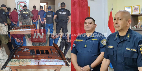 POLICÍA DESARTICULA BANDA CRIMINAL EN ALTO VERÁ Y VA TRAS LOS PASOS DE UN HOMICIDA - Itapúa Noticias