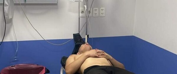 Pelotero ligó una bala perdida y está grave