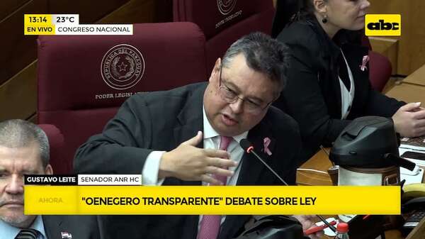 Ley anti-ONG: cartismo insiste en que se busca “transparencia” - ABC Noticias - ABC Color