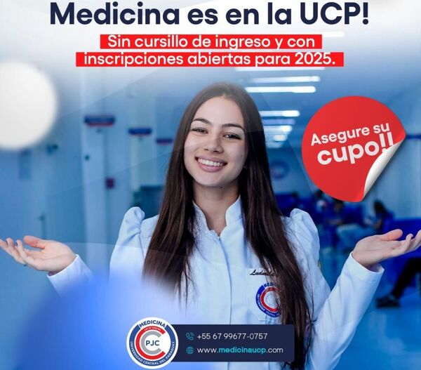 Inscripciones Abiertas para la Carrera de Medicina en la Universidad Central del Paraguay (UCP) 2025