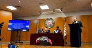 La Nación / Otorgan medalla “Premio Nobel de la Paz” a juez de Pedro Juan Caballero