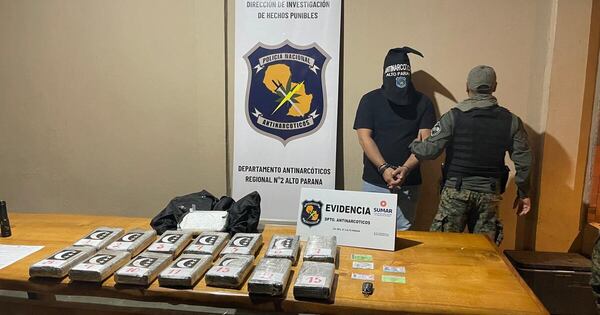 Diario HOY | Imputan a detenido con más de 17 kilos de cocaína durante allanamiento en CDE