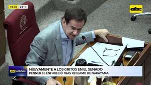 A los gritos en el Senado: Penner reaccionó al reclamo de Nakayama - ABC Noticias - ABC Color