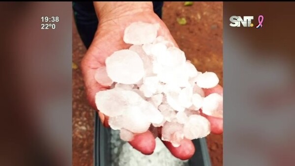 Más de 100 casas afectadas por la granizada - SNT
