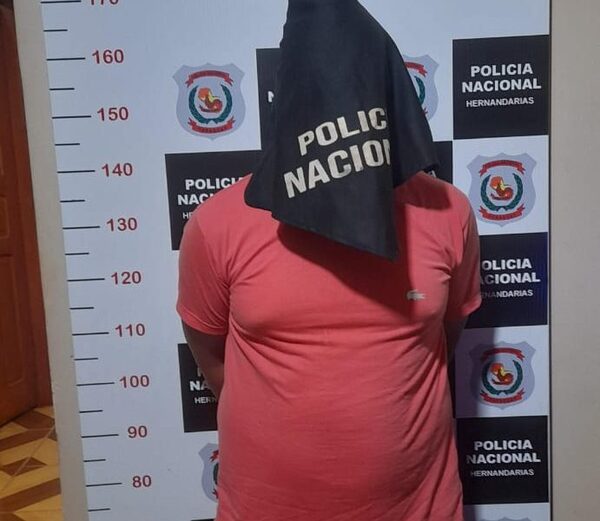 Aprehenden a sujeto por violencia familiar