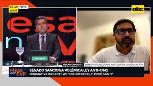 Ley “garrote” a las ONG: “esta campaña termina intimidando a la participación ciudadana” - Mesa de Periodistas - ABC Color