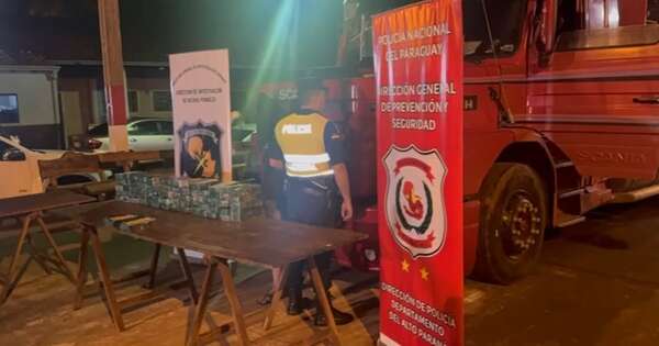 Diario HOY | Retienen camión y a chofer con 80 panes de cocaína