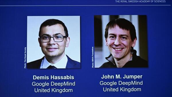 Nobel de Química por revelar códigos de proteínas mediante inteligencia artificial