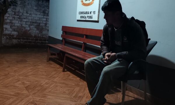 Desquiciado amenazó a sus padres y hermano con cuchillo