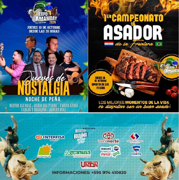 Se inicia hoy el Rodeo Americano en la Expo Amambay