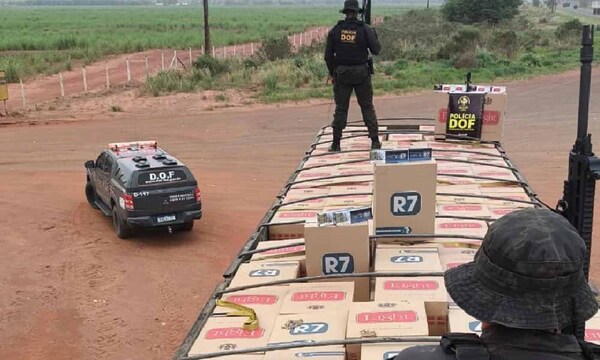 Incautan en Brasil una millonaria carga de cigarrillo paraguayo de presunto contrabando – Prensa 5