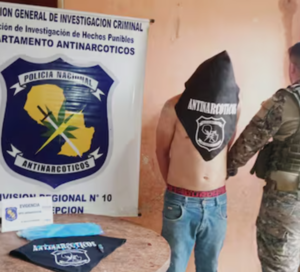 Capturan a presunto microtraficante con antecedentes en Concepción