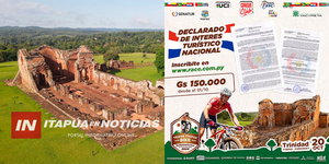 TRANS ITAPÚA BIKE: LA AVENTURA CICLISTA MÁS GRANDE DE SUDAMÉRICA LLEGA A LAS MISIONES JESUÍTICAS - Itapúa Noticias