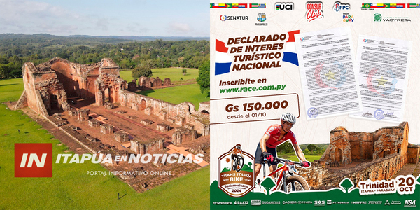 TRANS ITAPÚA BIKE: LA AVENTURA CICLISTA MÁS GRANDE DE SUDAMÉRICA LLEGA A LAS MISIONES JESUÍTICAS - Itapúa Noticias