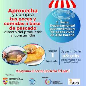 Feria de pescados se realizará en la sede de la Gobernación - La Clave