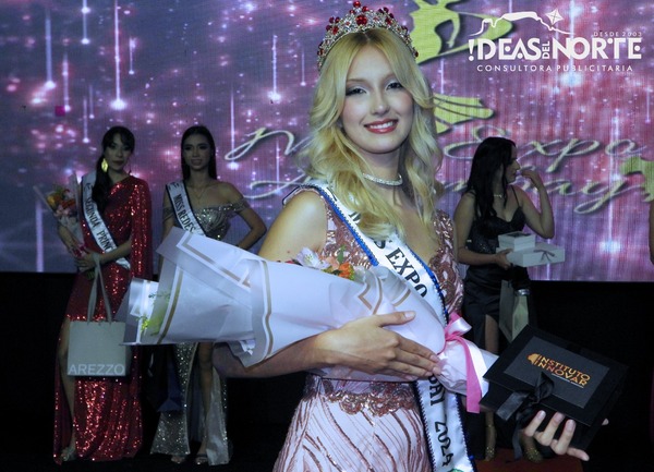 Fiorella Argüello Silva electa como la Miss Expo Amambay 2024